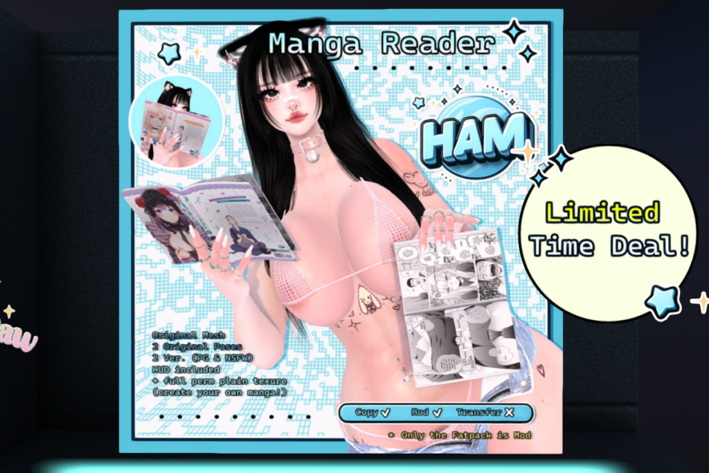 Manga Reader Holdable, L$249