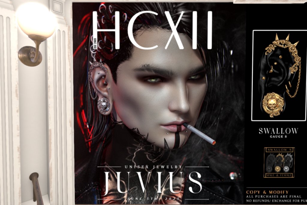 Juvius Plugs - Genus/Lex/Swallow Gauged, L$1150 each FP