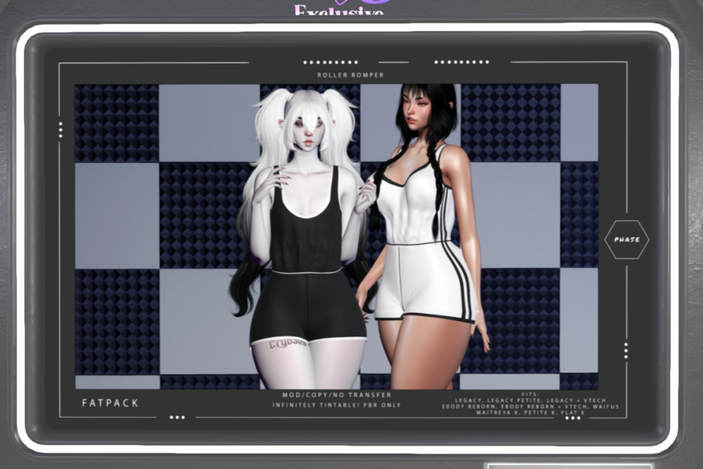 Roller Romper - Legacy/MaitreyaX/Reborn/+mods, L$400
