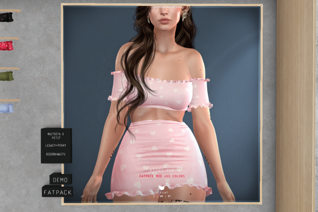 Pippi Top - Legacy/MaitreyaX/Reborn/+mods, L$257 each/L$1200 FP