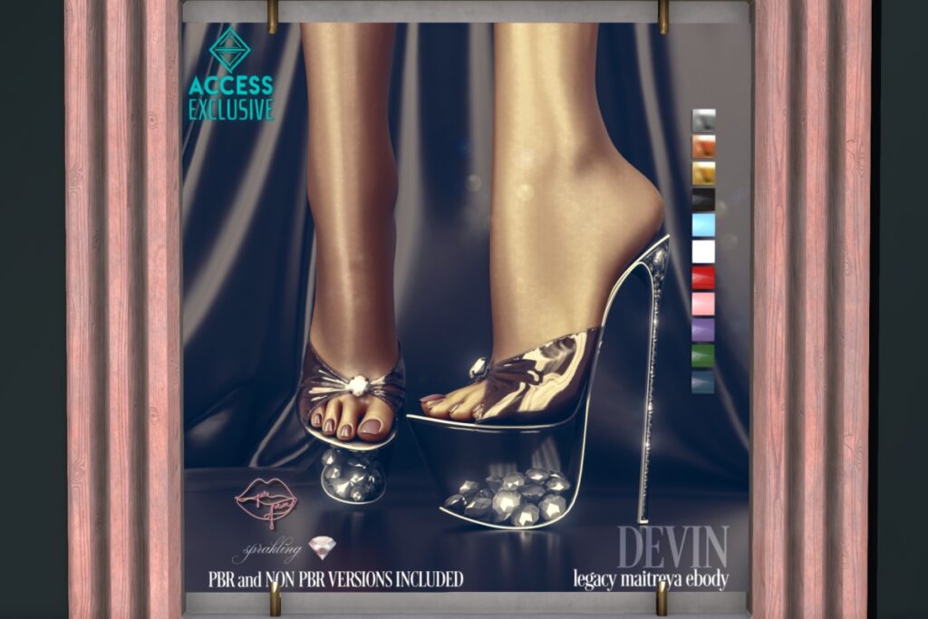 Devin Heels - Legacy/Maitreya/Reborn, L$499 FP