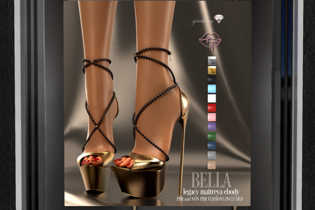 Bella Heels - Legacy/Maitreya/Reborn, L$399