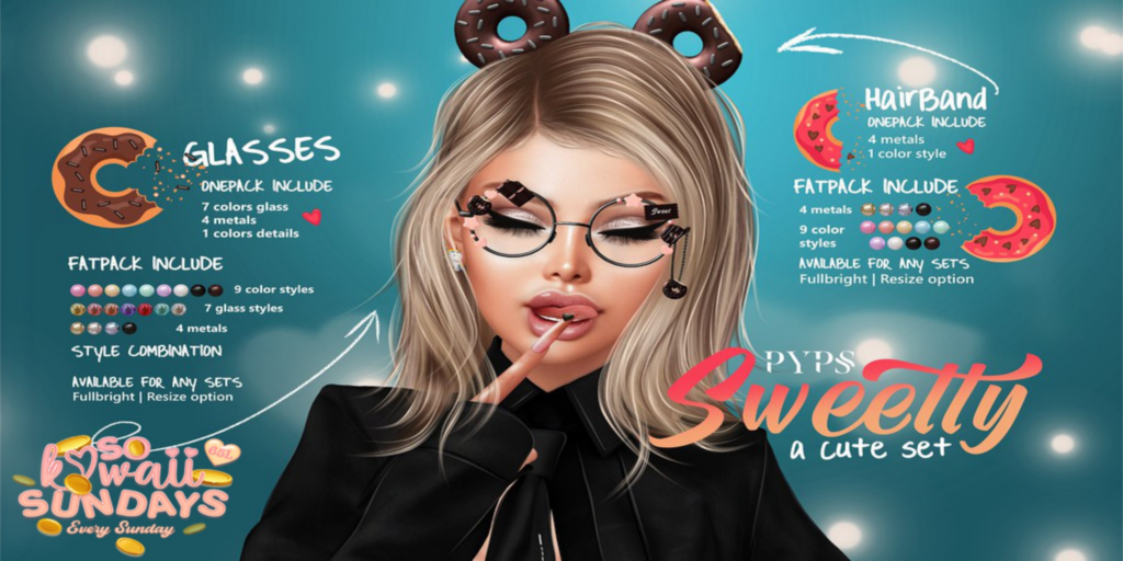 Sweetty Accessories	&lt;a href=&quot;http://maps.secondlife.com/secondlife/Future%20Dreams/60/193/899&quot;&gt;Teleport&lt;/a&gt;