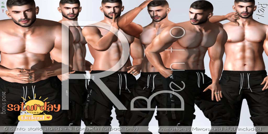 Rey Poses	&lt;a href=&quot;http://maps.secondlife.com/secondlife/Lorena%20Blue/52/35/23&quot;&gt;Teleport&lt;/a&gt;