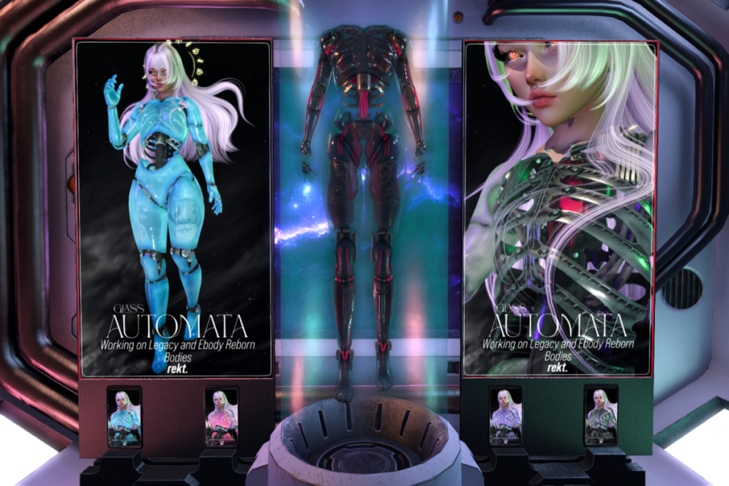 Glass Automata - Legacy/Reborn, L$350 each/L$1000 each FP