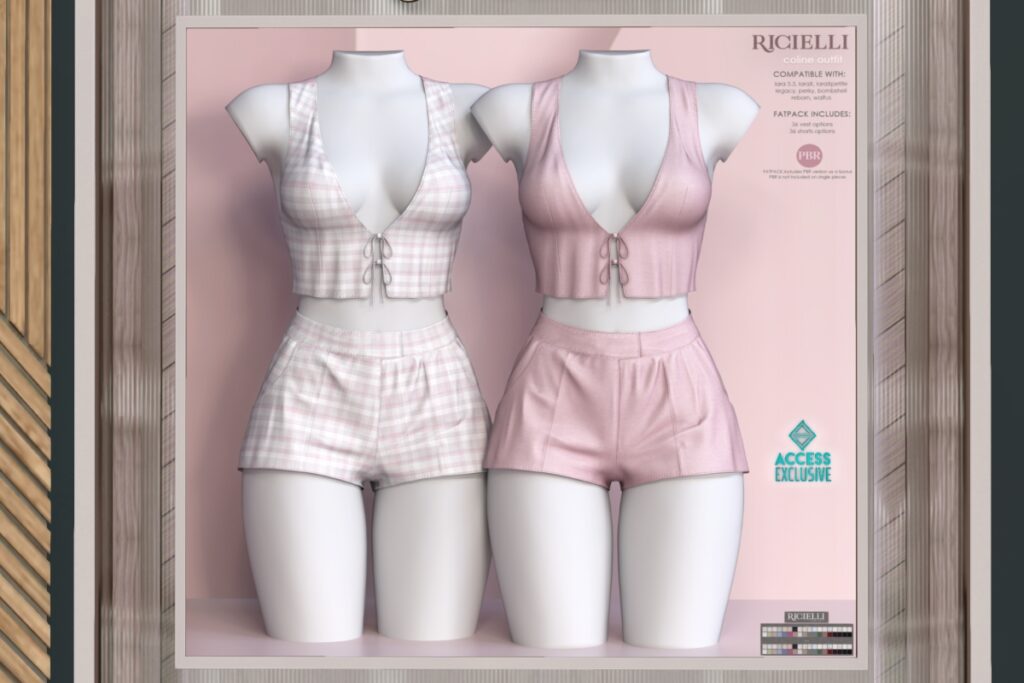 Coline Outfit - Legacy/Maitreya/Reborn/+mods, L$265 each/L$1499 FP