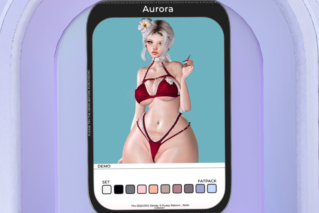 Aurora Set - Reborn/+mods, L$375 each/L$1799 FP