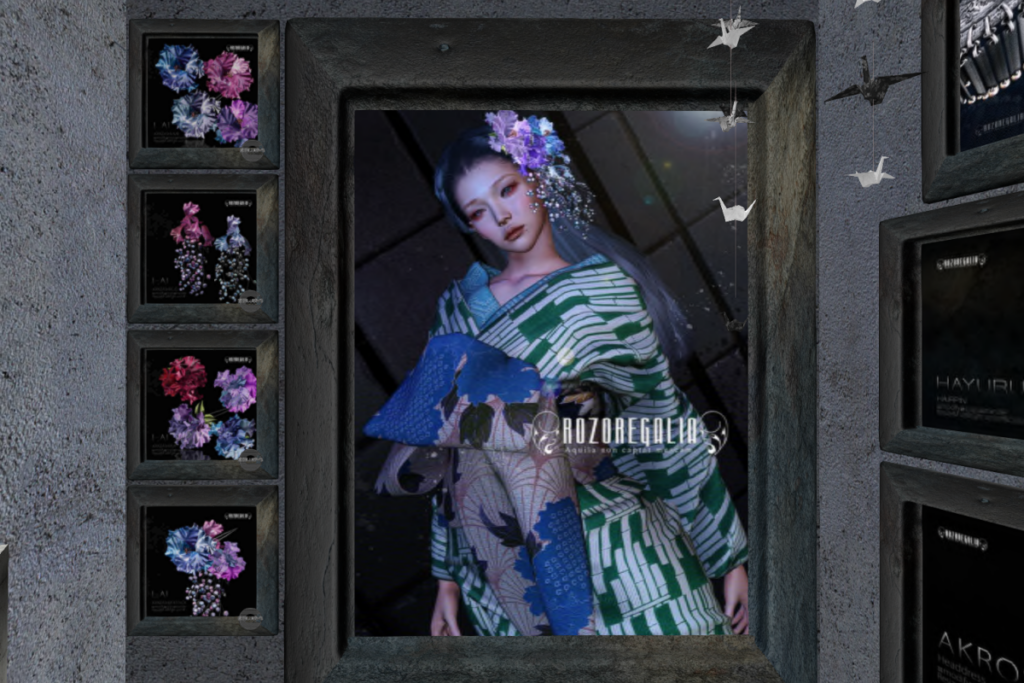 Kanzashi Set, L$198-L$236 each/L$564 FP