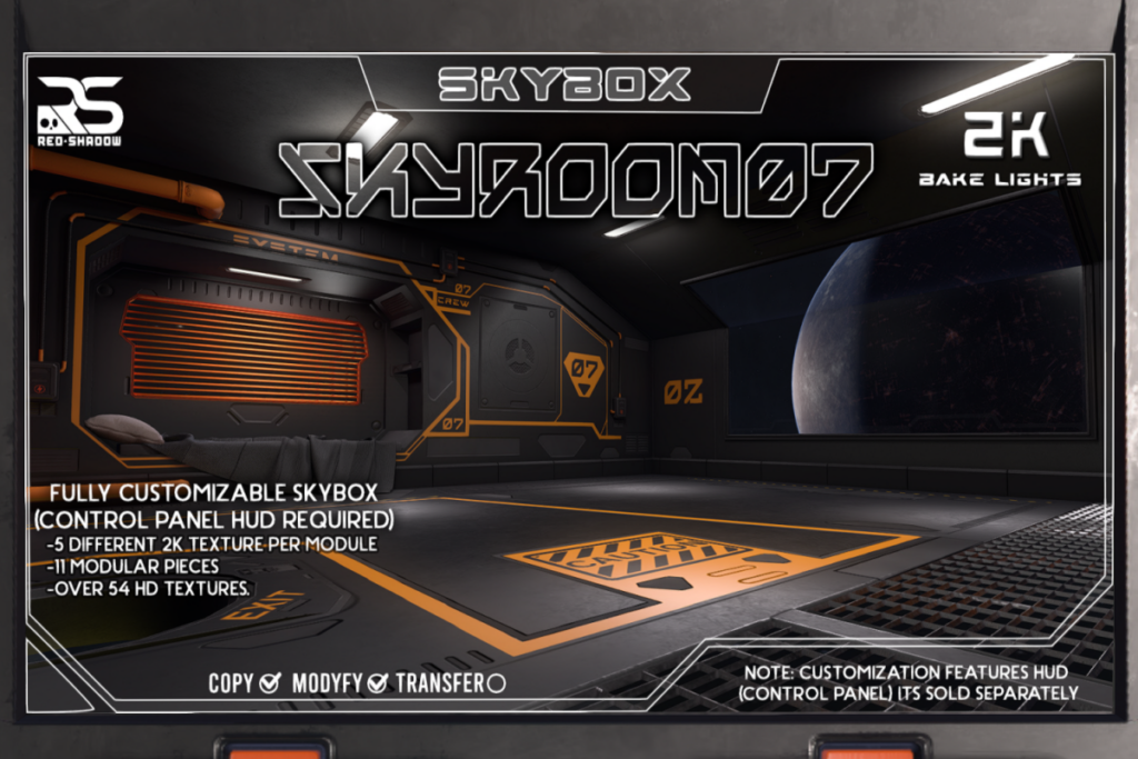 Skyroom 07, L$300 each/L$700 FP