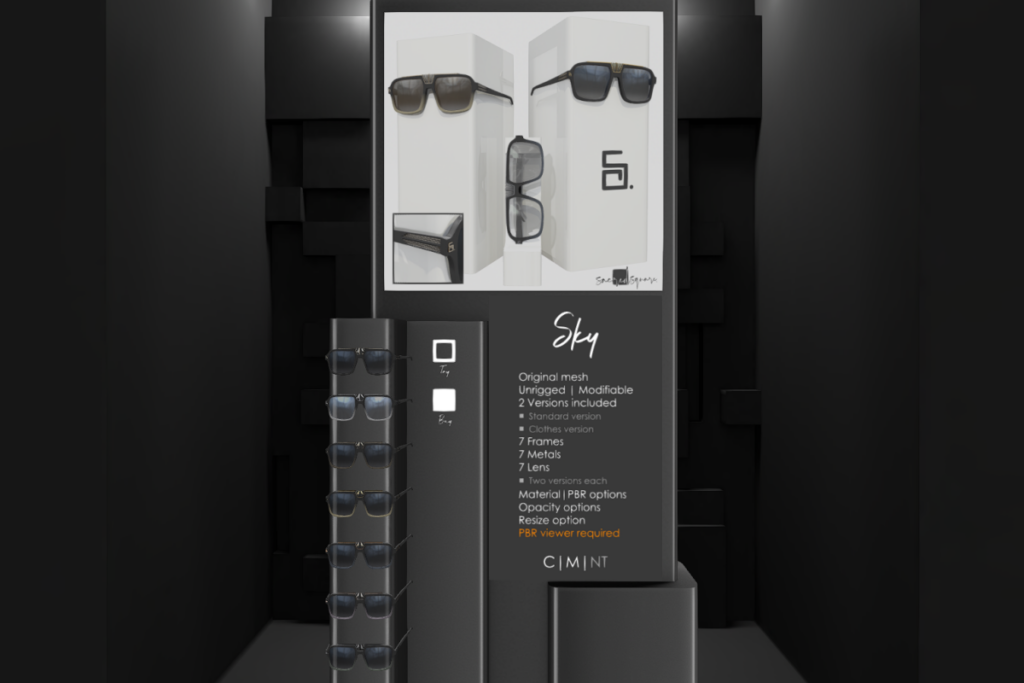 Sky Sunglasses, L$300