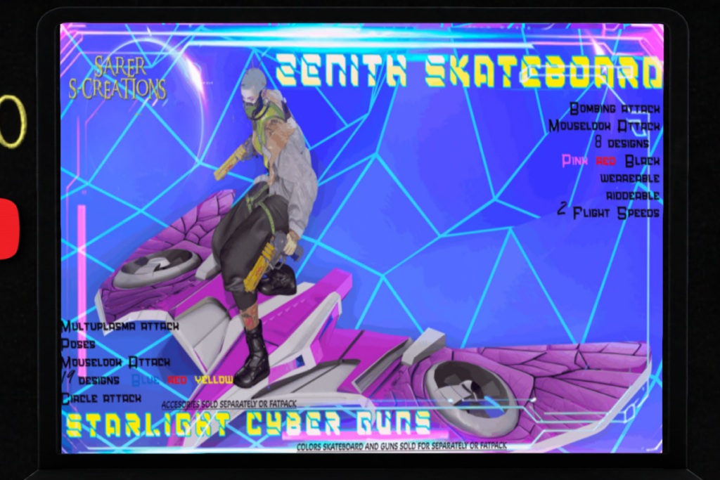 Zenith Skateboard, L$950