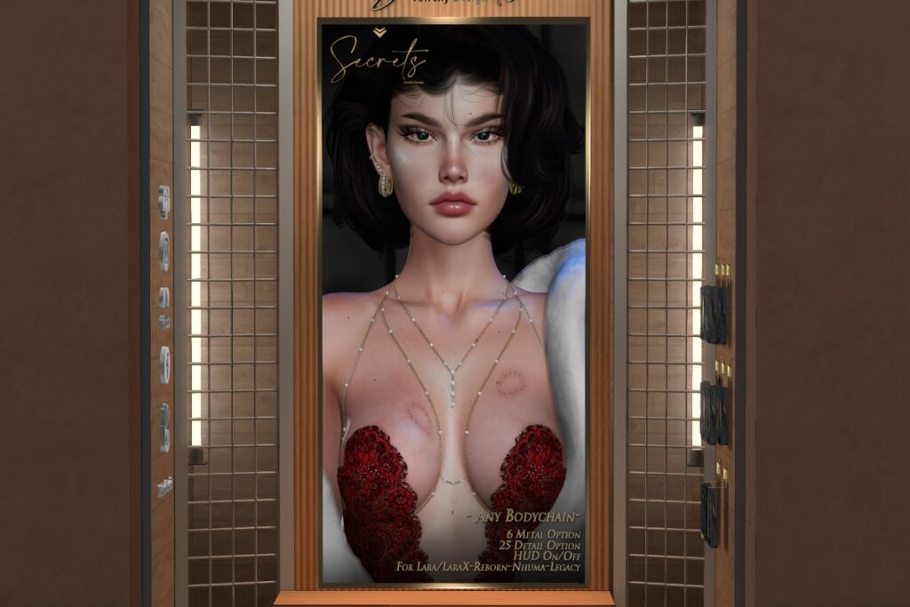 Any Bodychain - Legacy/Maitreya/Nhuma/Reborn/+mods, L$219 each/L$649 FP