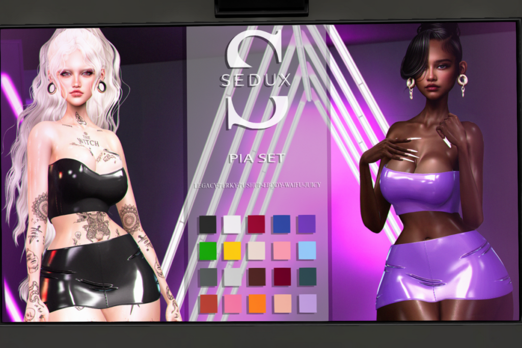 Pia Set - Legacy/Reborn/+mods, L$199 each/L$999 FP