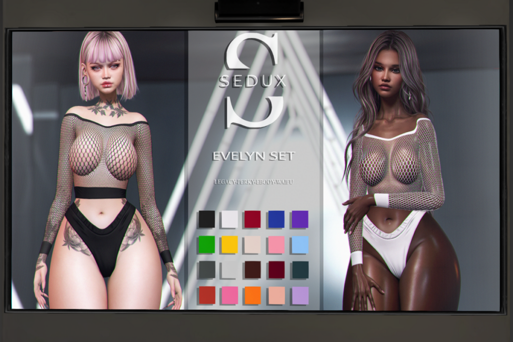 Evelyn Set - Legacy/Reborn/+mods, L$199 each/L$999 FP