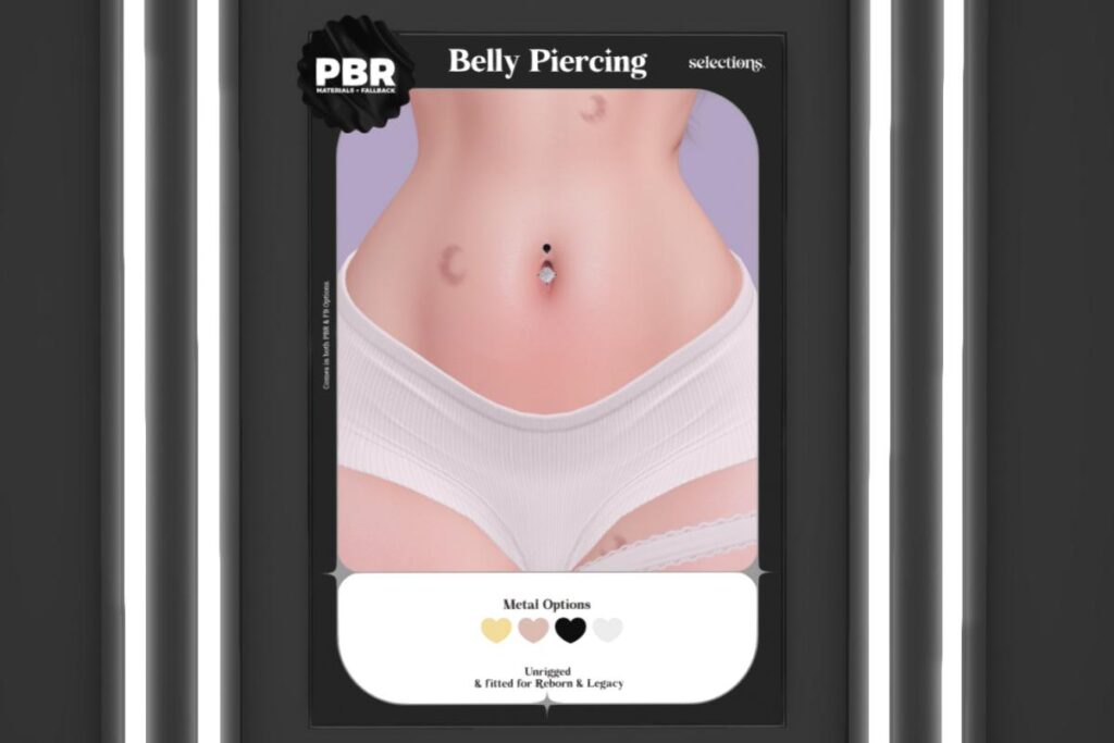 Belly Piercing - Legacy/Reborn, L$199