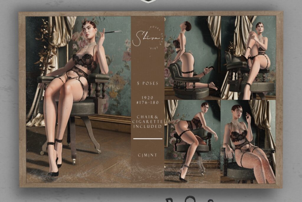 1920 Poses &amp; Props, L$220