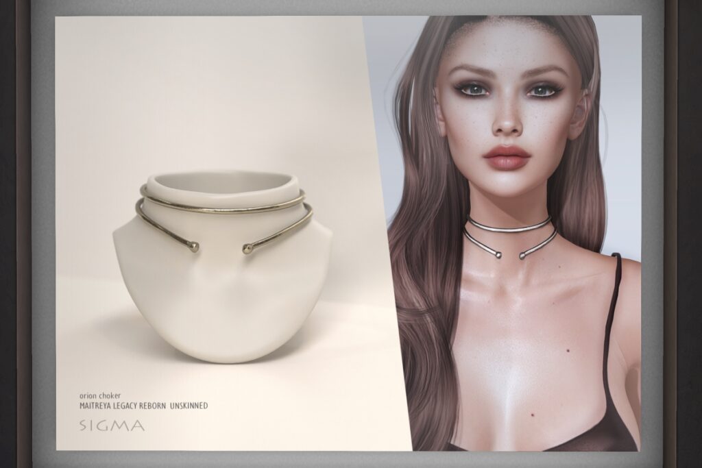 Orion Choker - Legacy/Maitreya/Reborn/unrigged, L$290