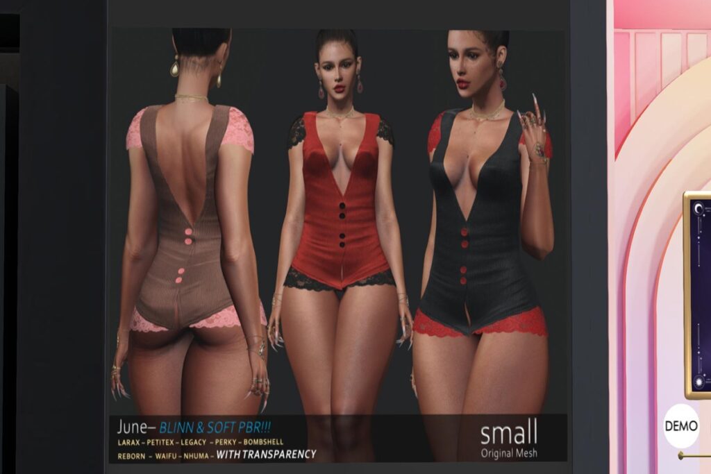 June Outfit - Legacy/MaitreyaX/Nhumana /Reborn/+mods, L$699 each/L$1999 FP