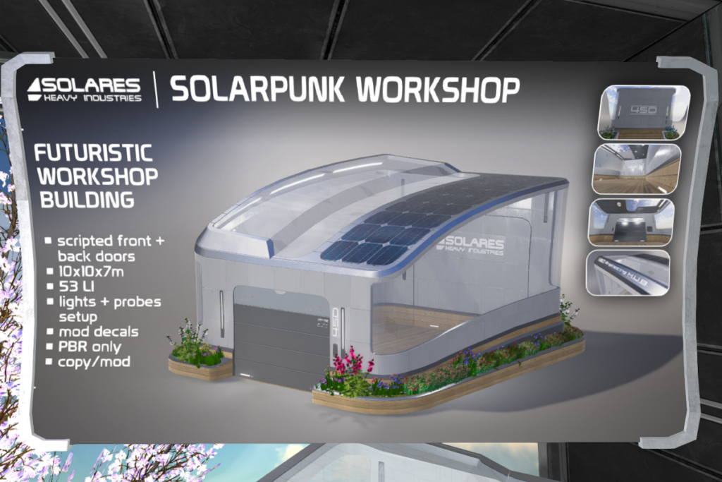 Solarpunk Workshop, L$649