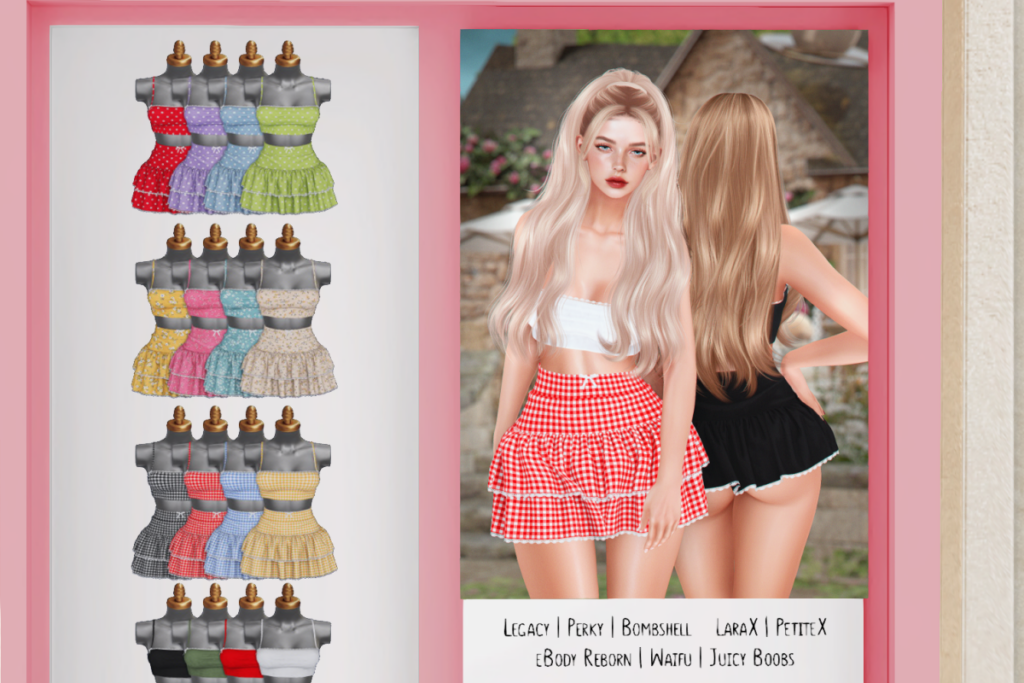 Dolly Daze Set - Legacy/MaitreyaX/Reborn/+mods, L$299 each/L$1099 FP