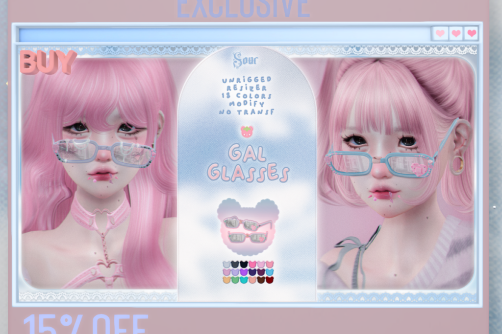 Gal Glasses, L$330