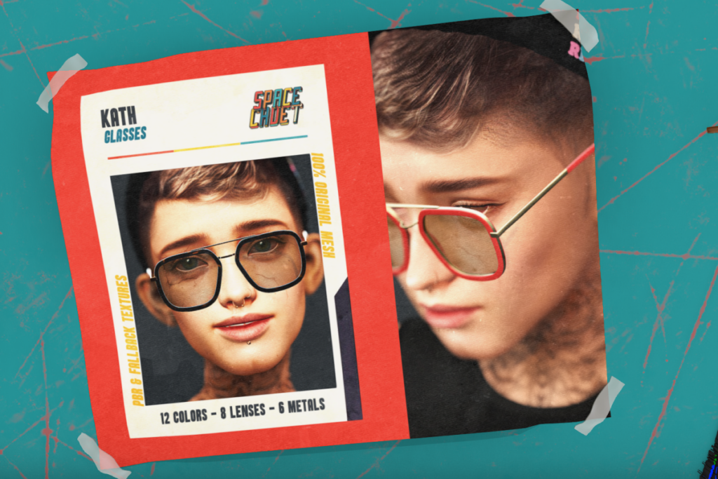 Kath Glasses, L$299