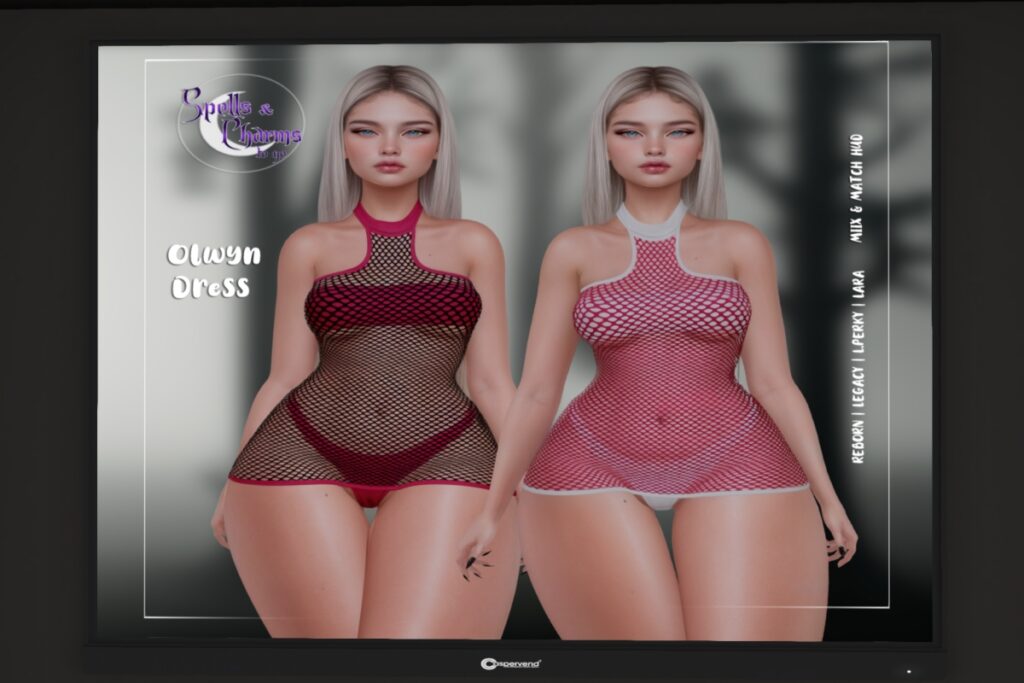 Olwyn Dress - Legacy/Maitreya/Reborn/+mods, L$500 FP