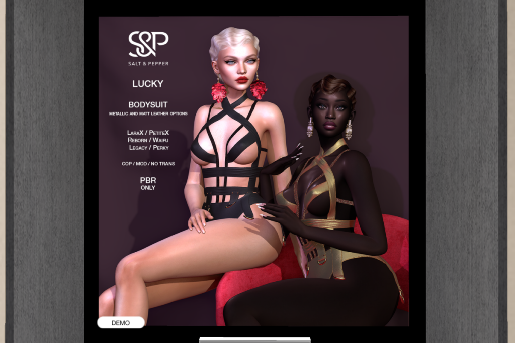 Lucky Bodysuit - Legacy/MaitreyaX/Reborn/+mods, L$488 each