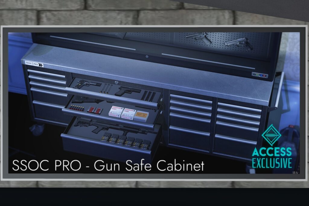 Gun Safe Cabinet, L$599 each/L$1200 FP