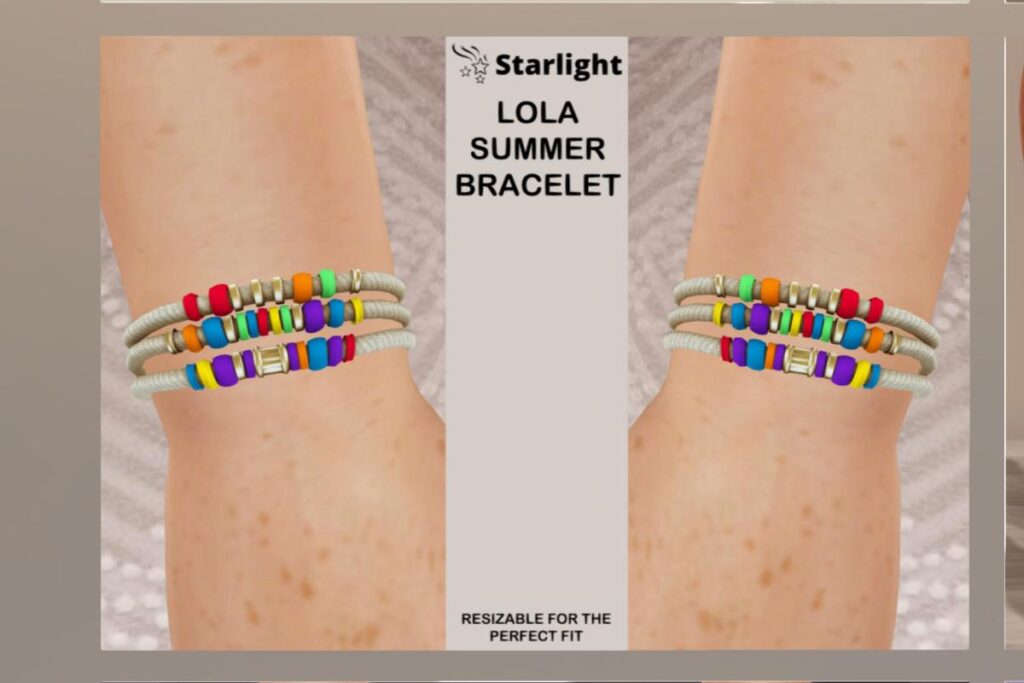 Lola Summer Bracelet, L$70