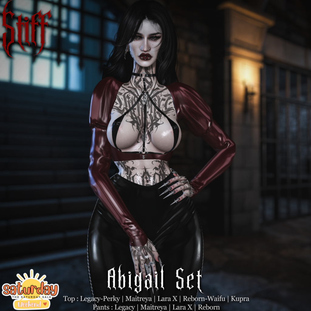 Abigail Set - Inithium/Legacy/Maitreya/Reborn/+mods	&lt;a href=&quot;http://maps.secondlife.com/secondlife/Dream%20Isles/27/194/601&quot;&gt;Teleport&lt;/a&gt;