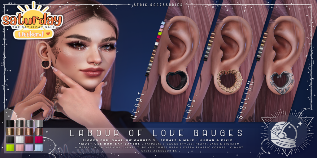 Labour Of Love Gauges - Swallow S M+F Human+Pixie	&lt;a href=&quot;http://maps.secondlife.com/secondlife/EXHALE/133/163/50&quot;&gt;Teleport&lt;/a&gt;
