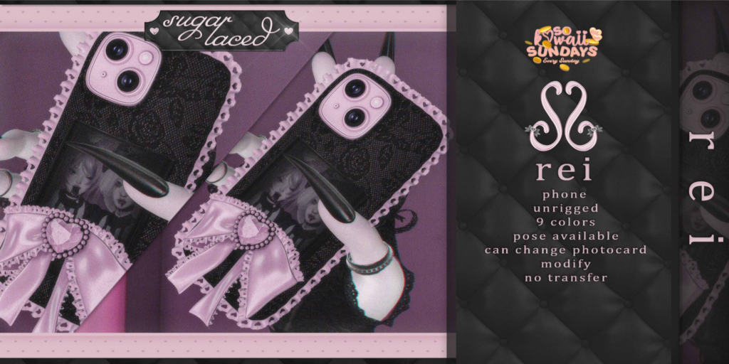 Rei Phone Holdable	&lt;a href=&quot;https://maps.secondlife.com/secondlife/Tomoeda/174/137/28&quot;&gt;Teleport&lt;/a&gt;