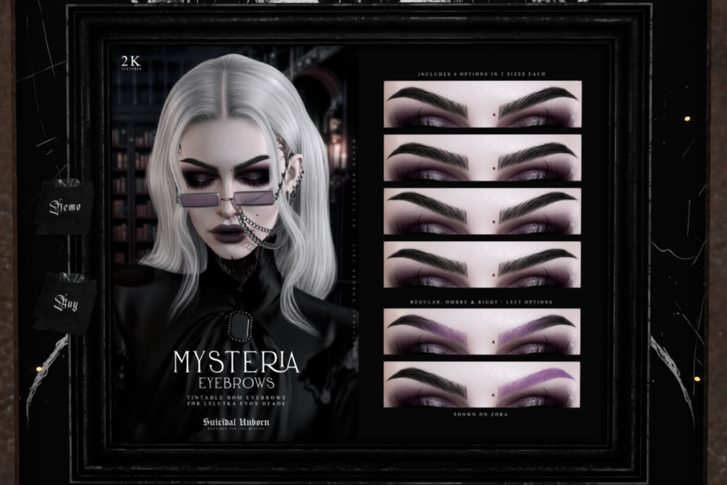 Mysteria Eyebrows - EvoX, L$340