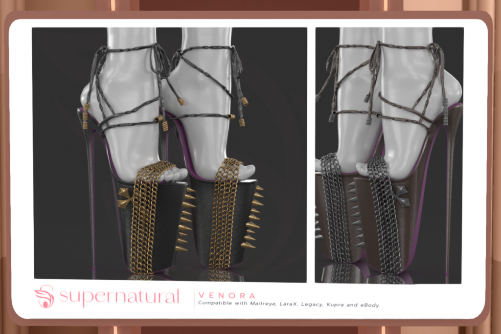 Verona Heels - Inithium/Legacy/Maitreya/Reborn/+mods, L$375