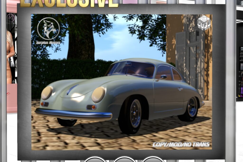 Sachsen Coupe 7.0 Driveable Car, L$995