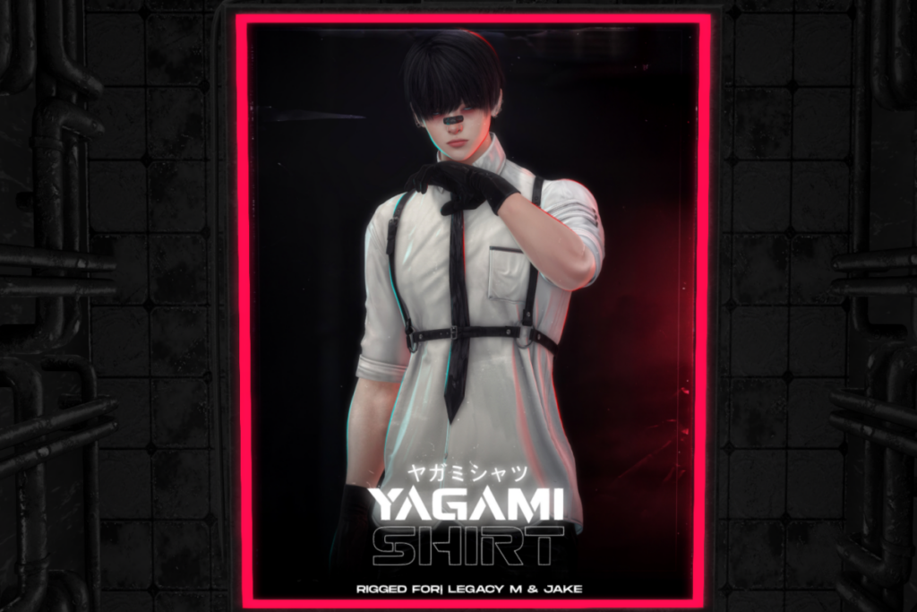 Yagami Shirt - Jake/Legacy, L$350 each/L$950 FP