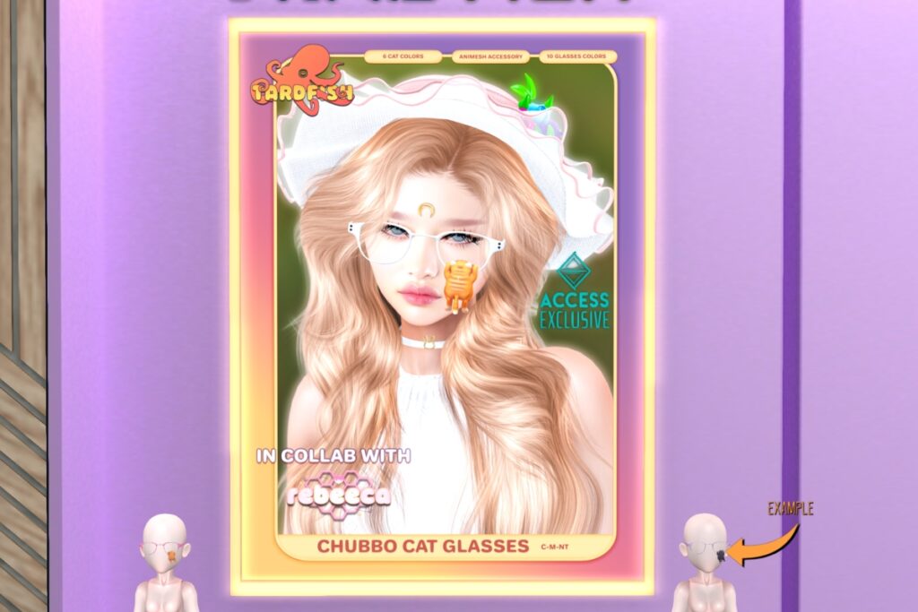Chubbo Cat Glasses, L$299