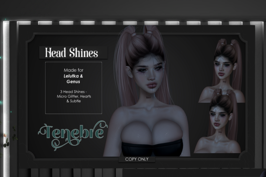Head Shines - Genus/Lelutka, L$299