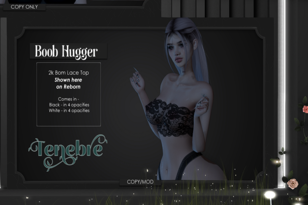 Boob Hugger - Bom, L$299