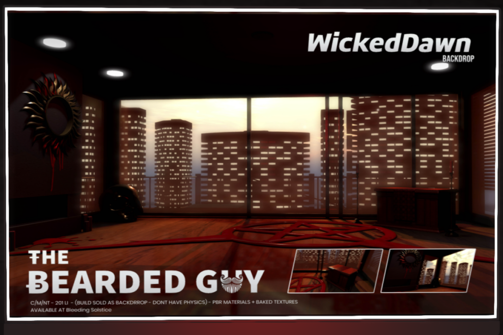 Wicked Dawn Backdrop, L$299