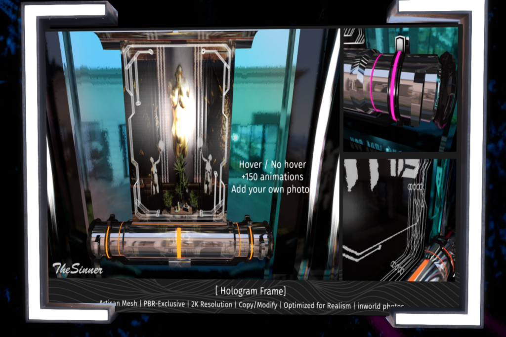 Hologram Frame, L$349