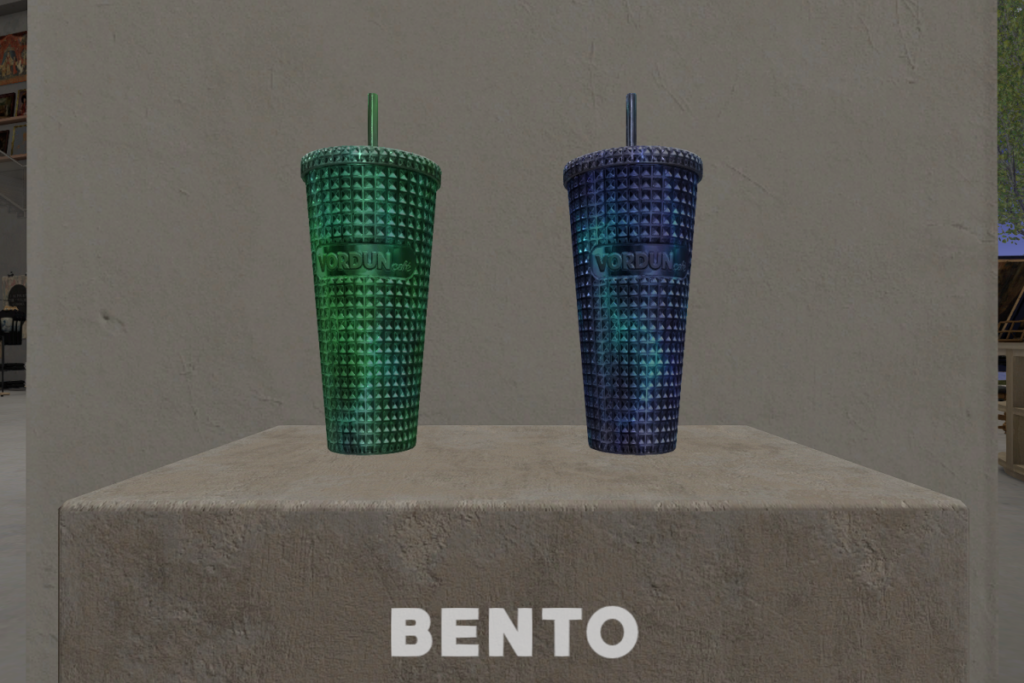 Cobalt Tumbler | Emerald Tumbler	&lt;a href=&quot;http://maps.secondlife.com/secondlife/Vordun/143/204/31&quot; target=&quot;_blank&quot;&gt;Teleport&lt;/a&gt;