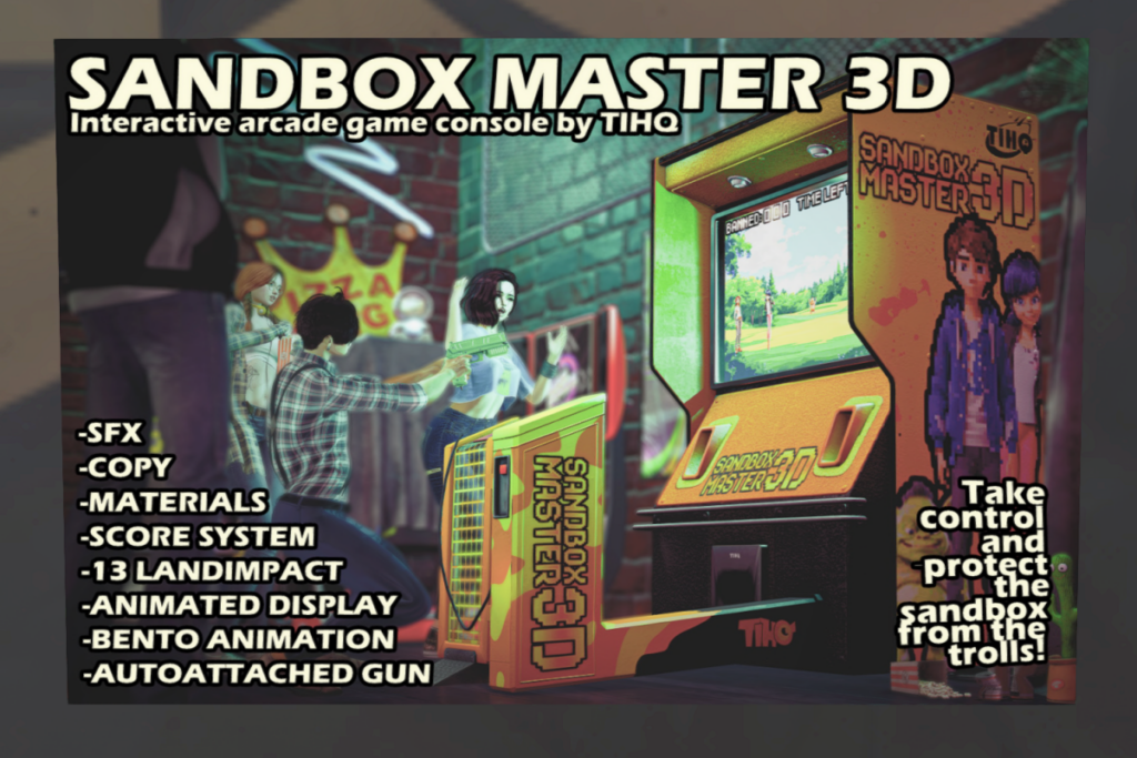 Sandbox Master 3D Arcade Game, L$79