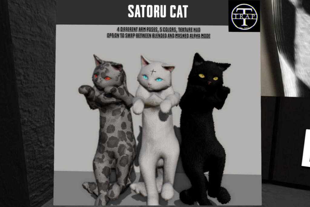 Satoru Cat Holdable, L$399