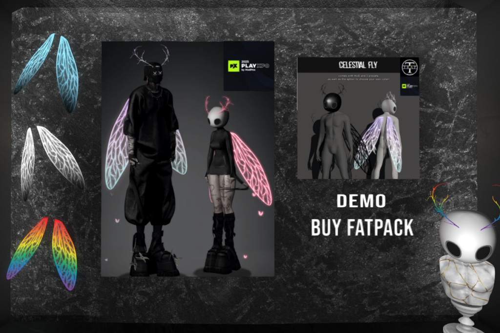 Celestial Fly Set, L$399