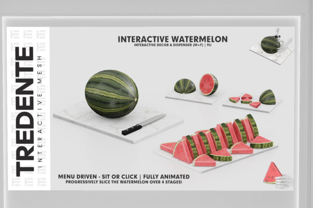 Interactive Watermelon, L$500