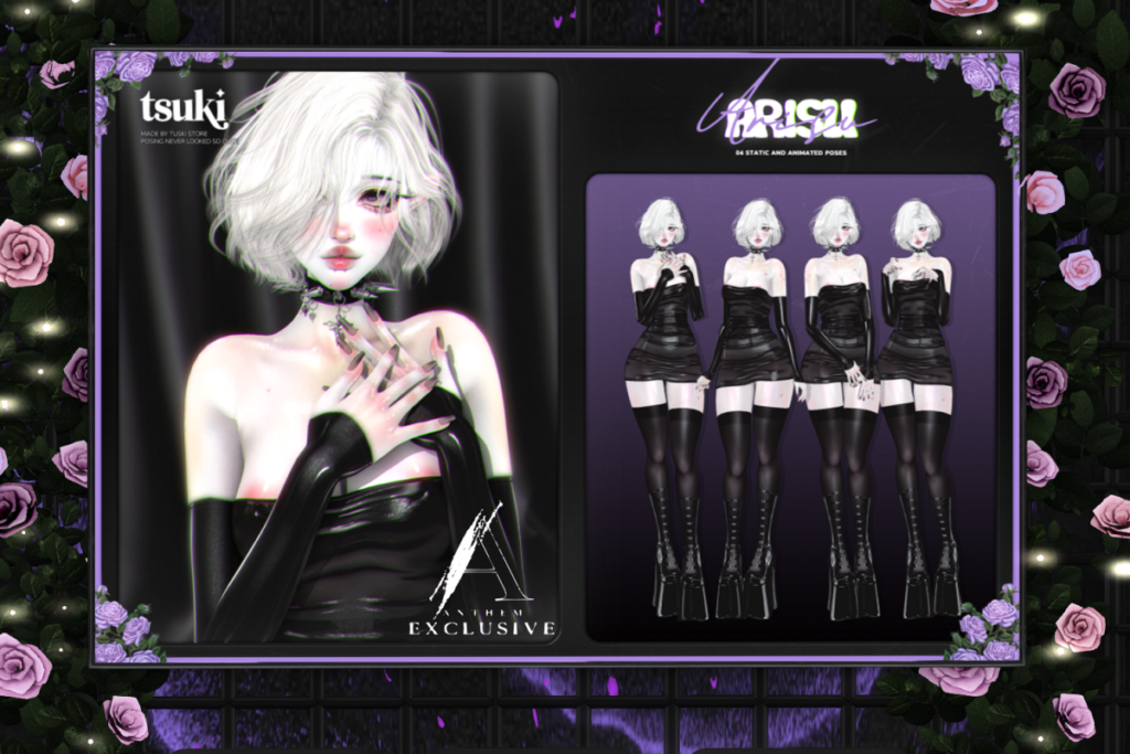 Arisu Animation Pack, L$249-L$299 each/L$349 FP