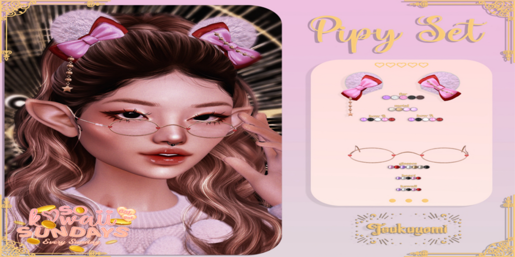 Pipy Accessory Set 	&lt;a href=&quot;http://maps.secondlife.com/secondlife/Crocus%20Island/55/45/25&quot;&gt;Teleport&lt;/a&gt;