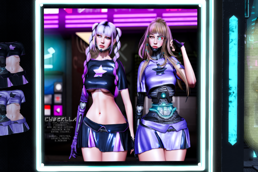 Cyberlla Set - Legacy/MaitreyaX/Reborn/+mods, L$295 each/L$950 FP